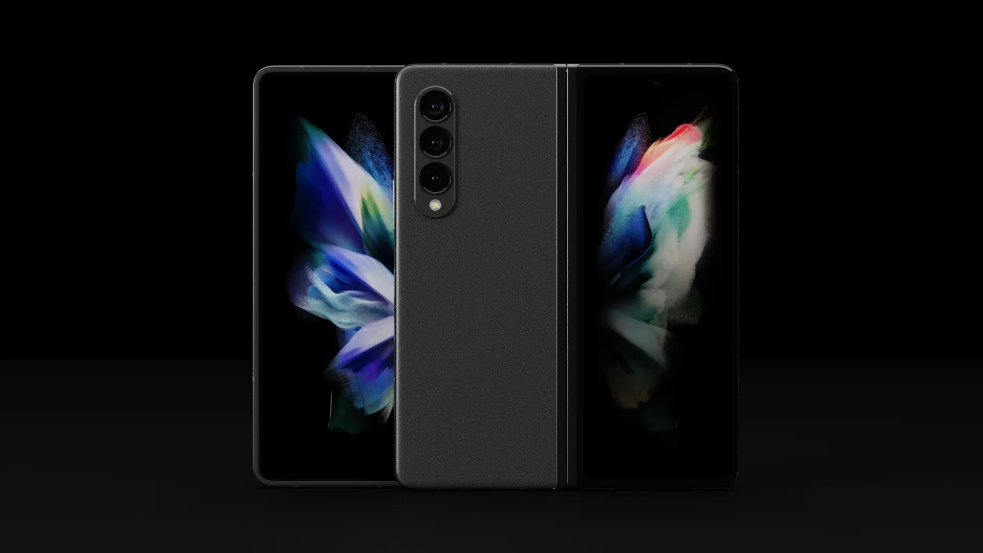 Samsung Galaxy Fold 3 in Official Colors