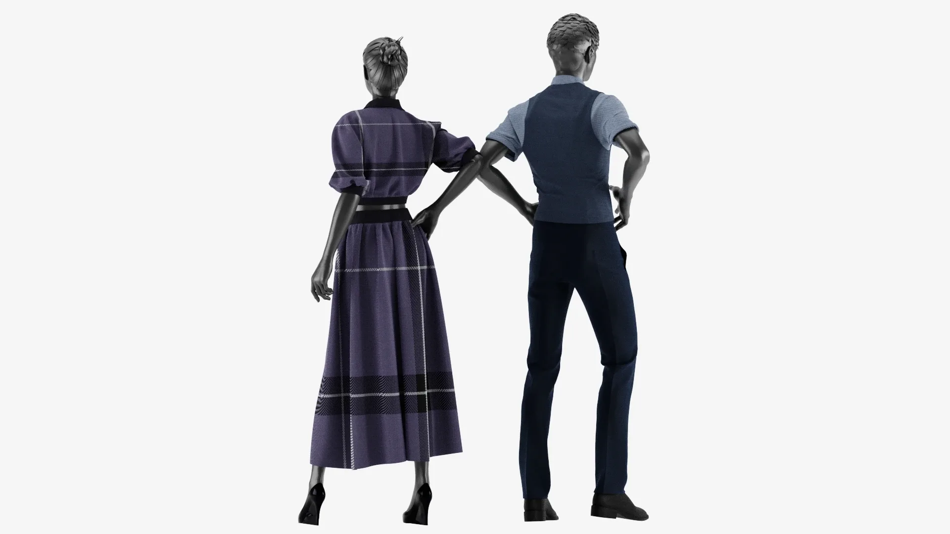 Woman And Man Outfit Set