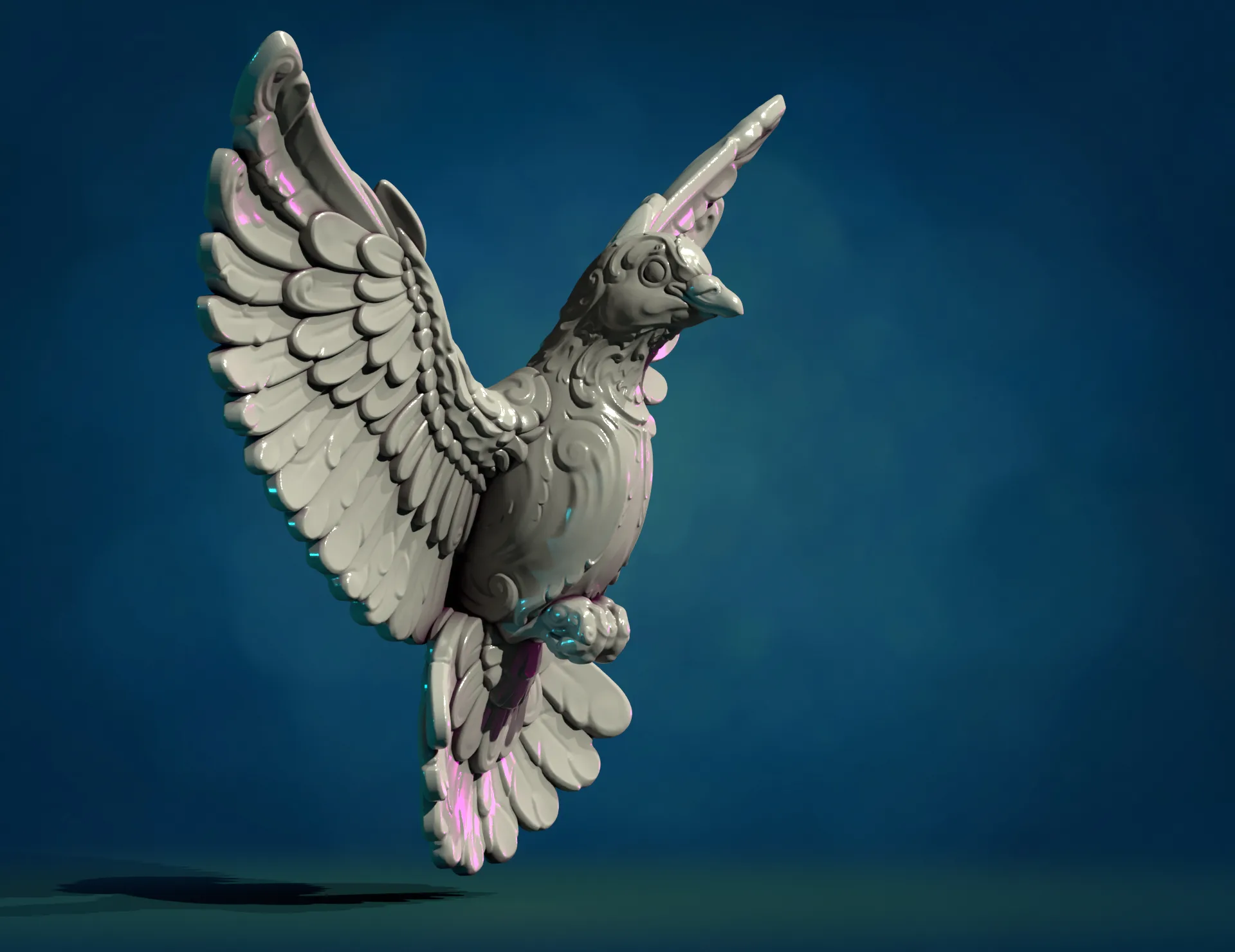 Pigeon Sculpture