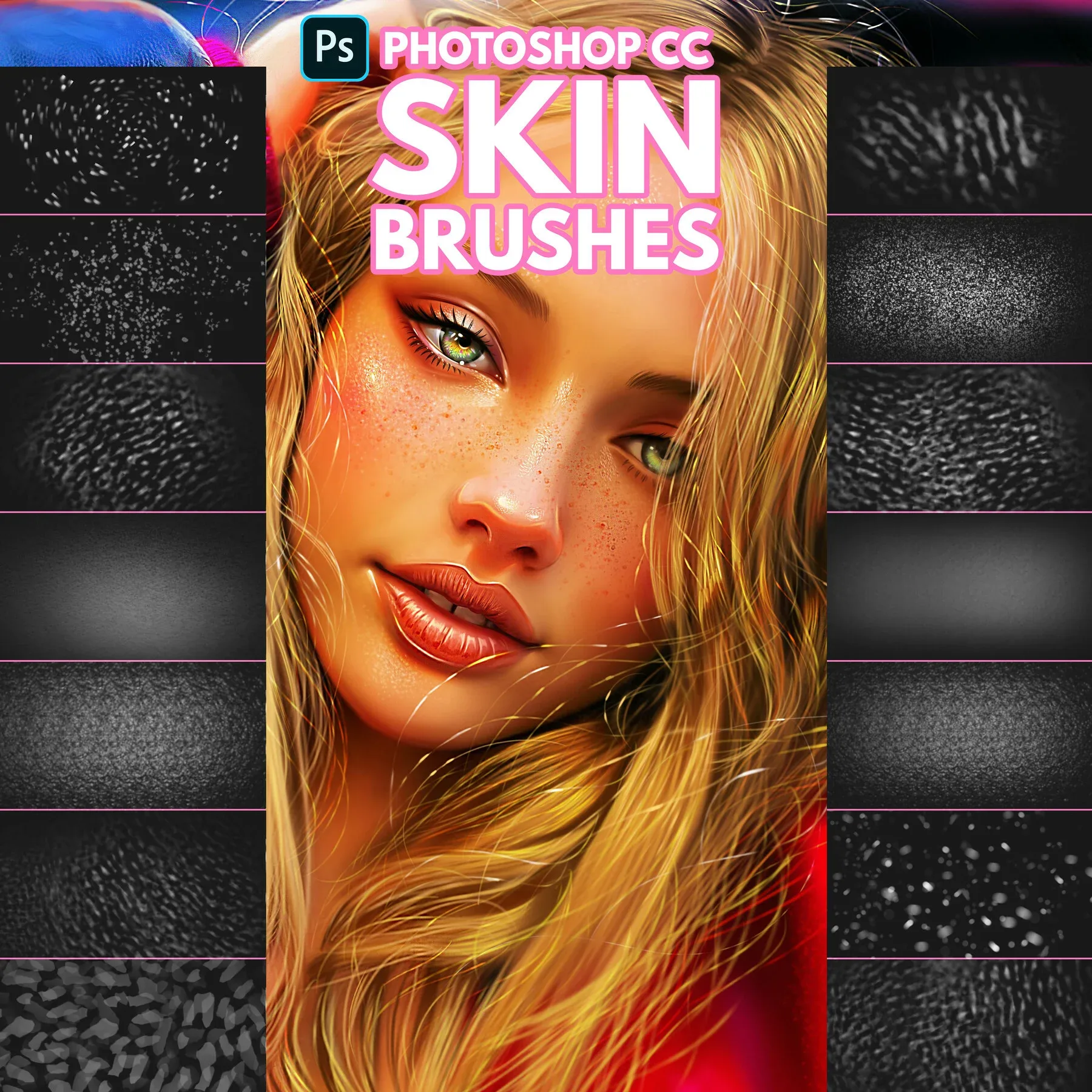 Skin Brushes for Photoshop