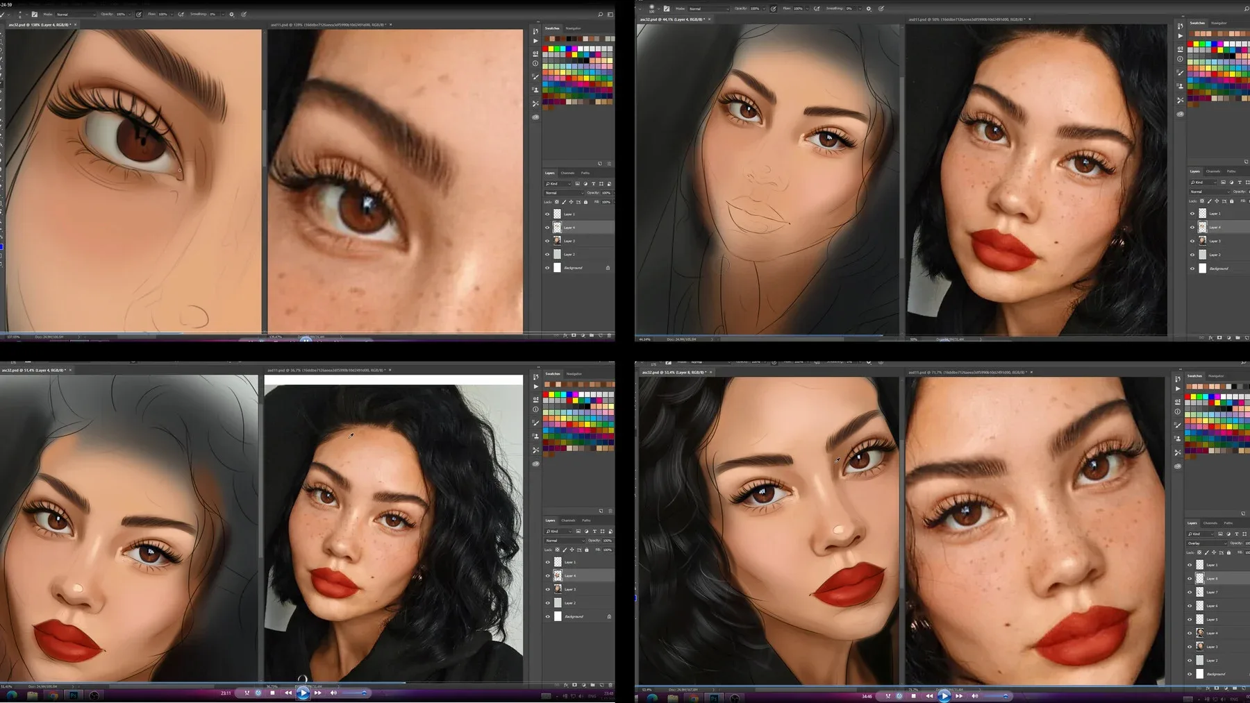 Two - Portrait video tutorial bundle