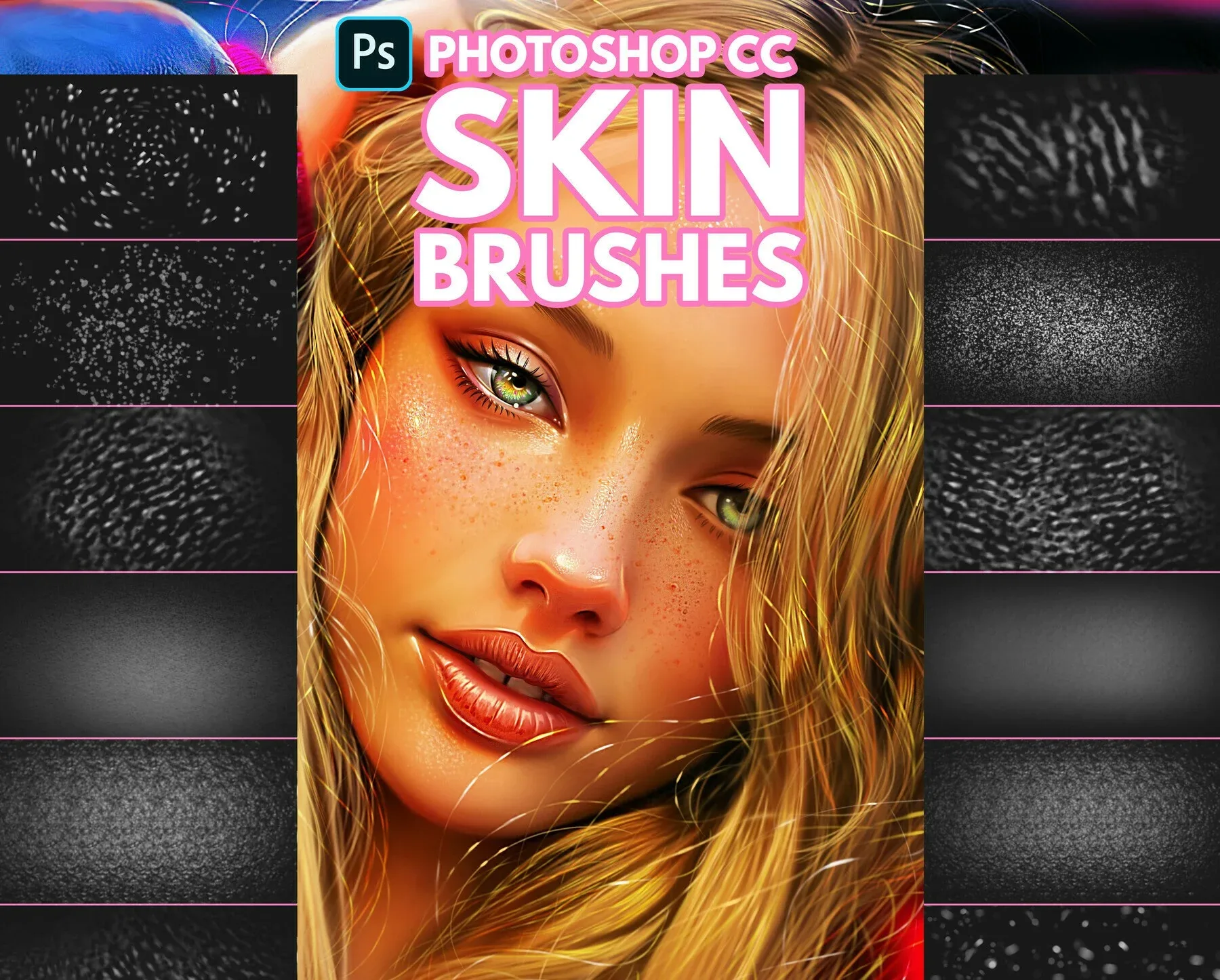 Skin Brushes for Photoshop