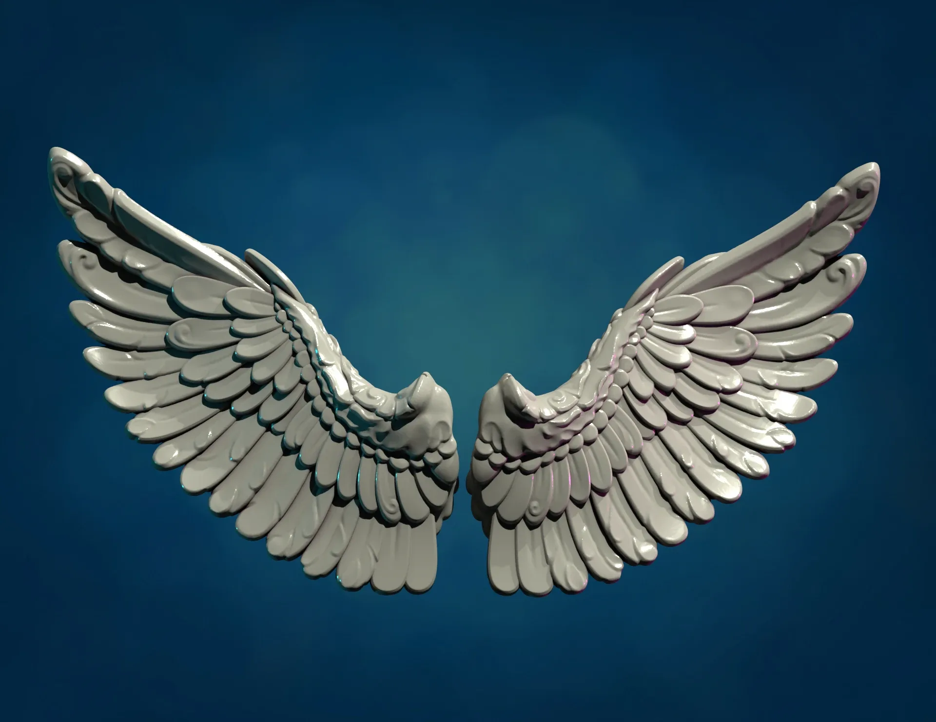 Wings sculpture