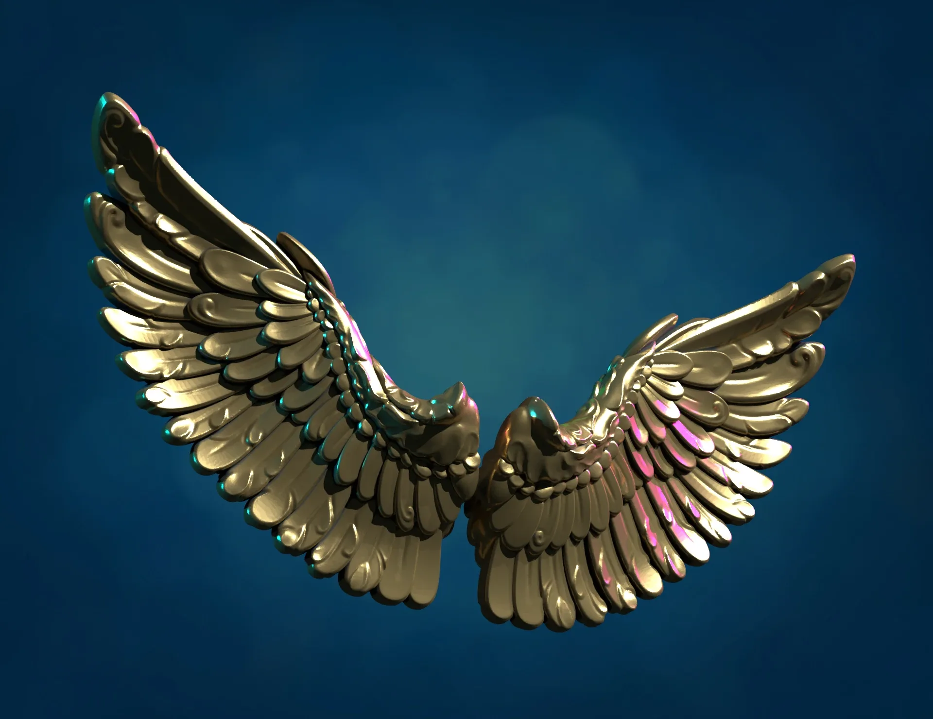 Wings sculpture