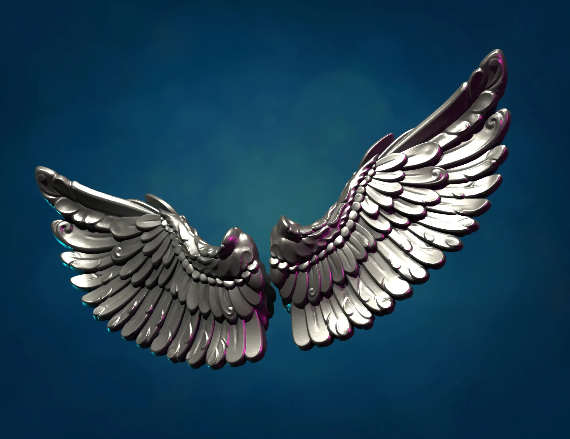 Wings sculpture