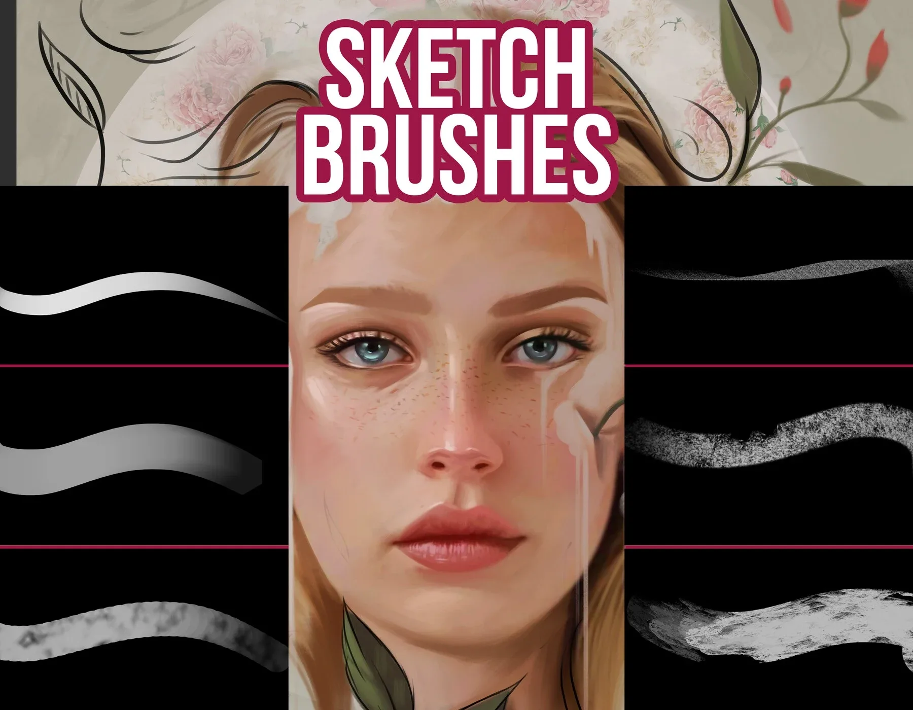 Sketch Brushes for Photoshop