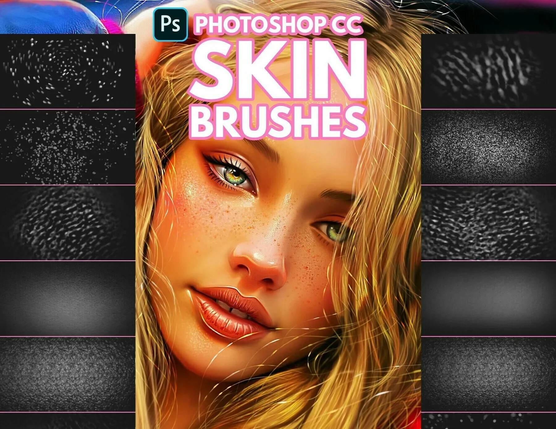 Skin Brushes for Photoshop