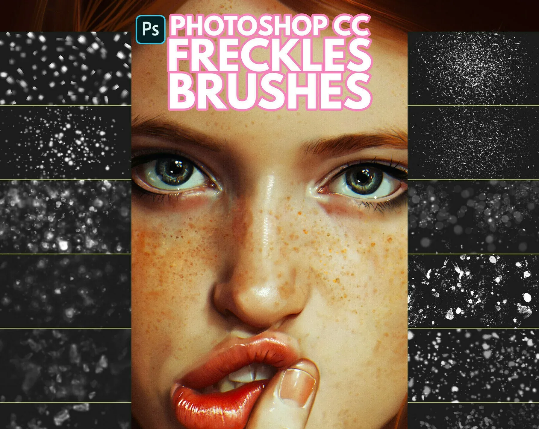 Freckles Brushes for Photoshop