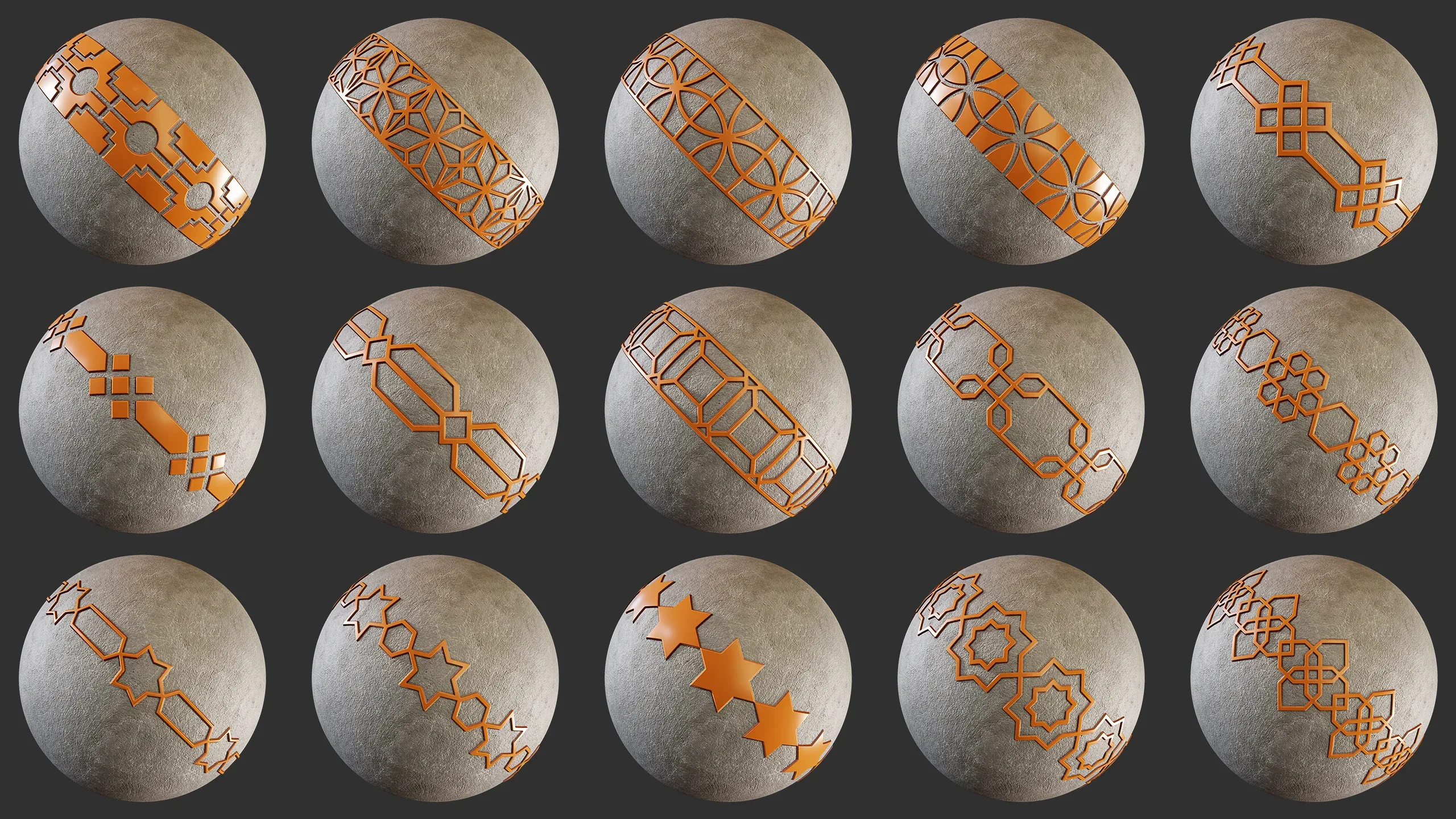 110 Border Pattern + Alpha (4K) Vol 3