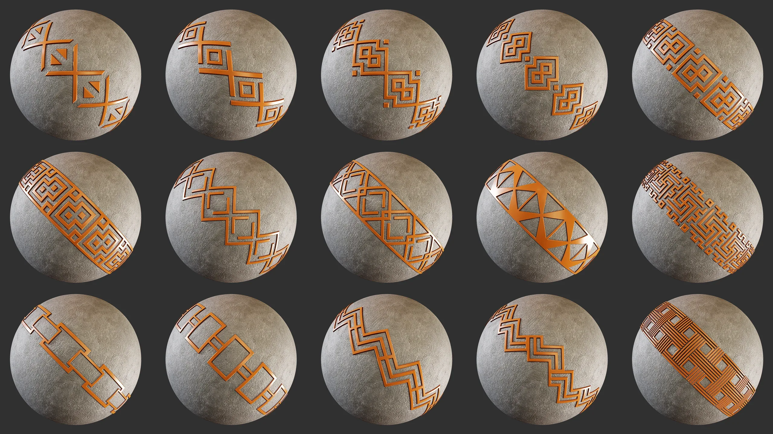 110 Border Pattern + Alpha (4K) Vol 3