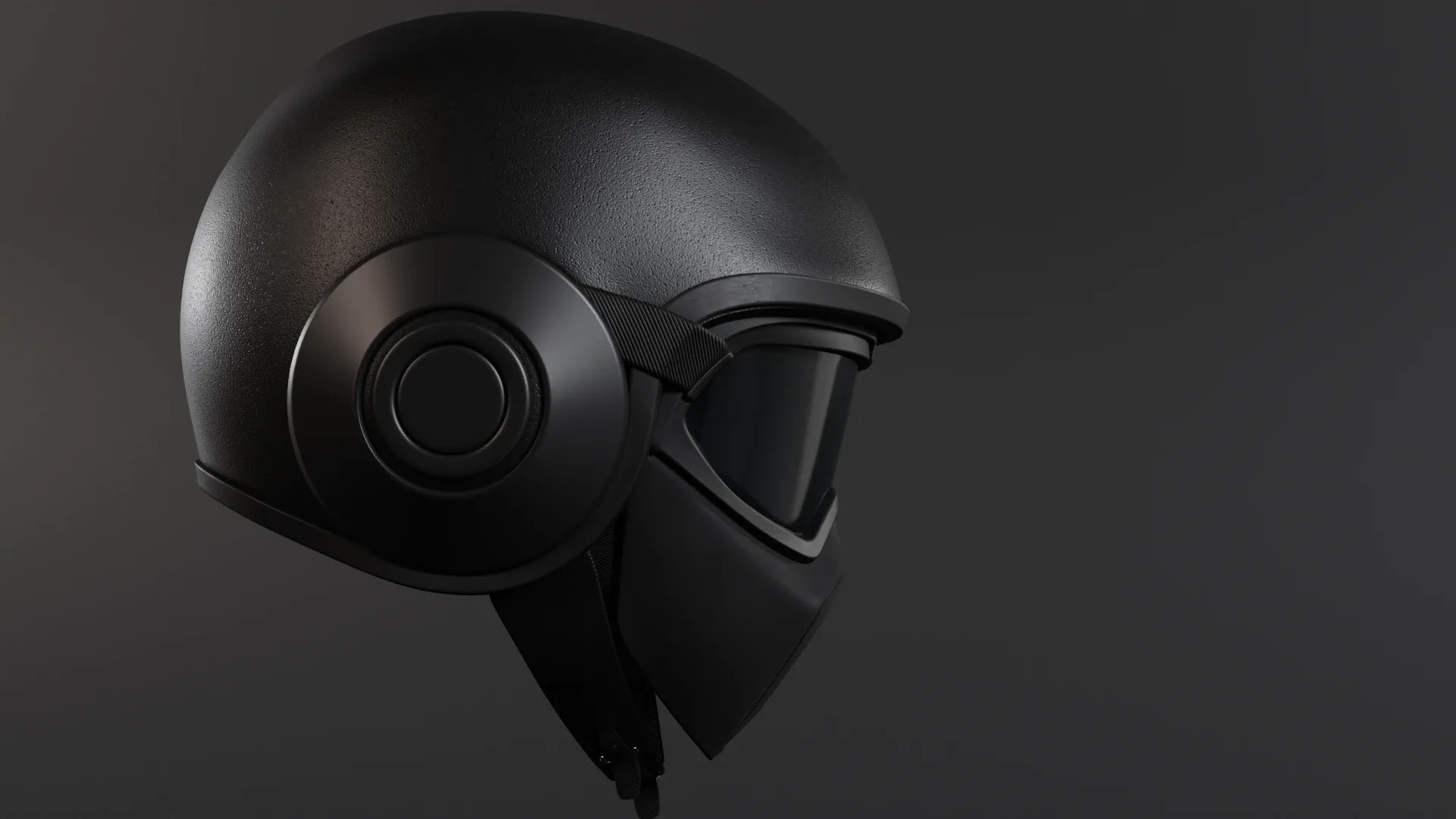 Motorcycle helmet - Shark raw motorcycle gear, A helmet 3d model for production