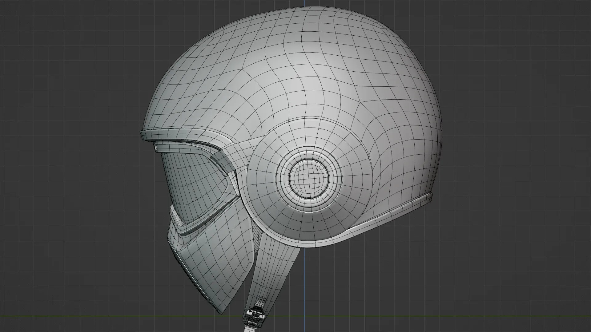 Motorcycle helmet - Shark raw motorcycle gear, A helmet 3d model for production