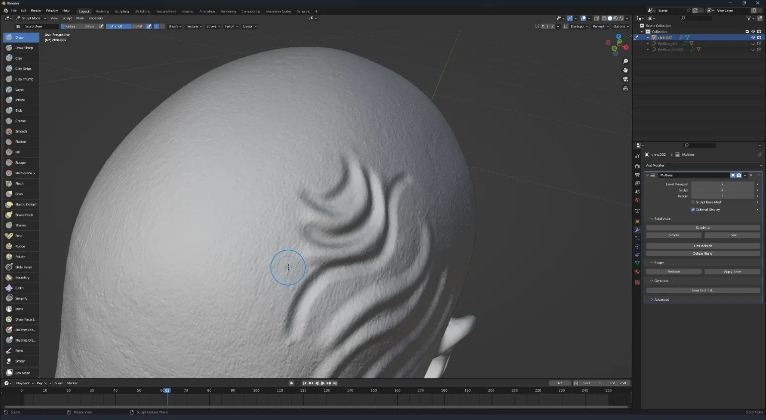 Introduction to Sculpting in Blender for Absolute Beginners