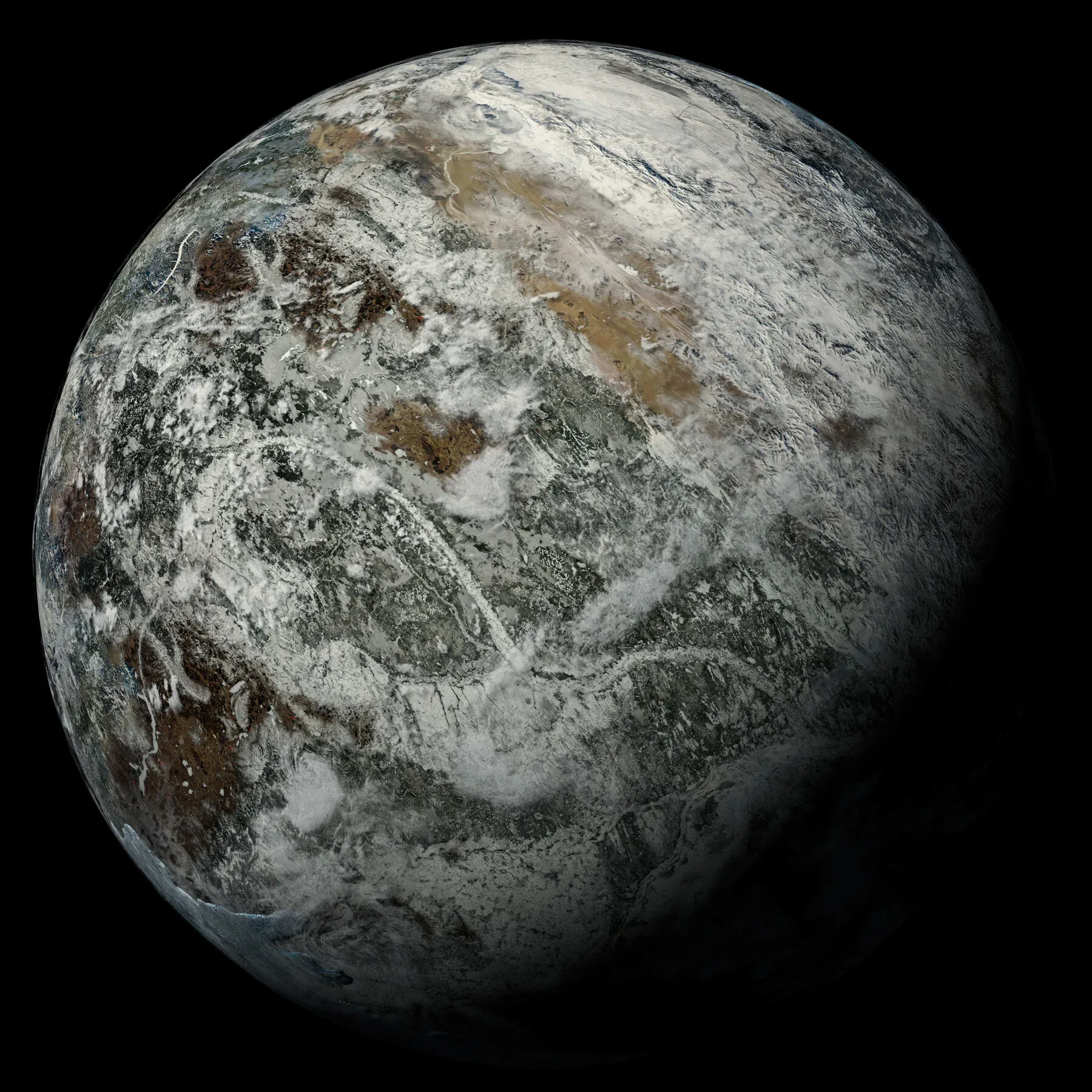 72 PBR Planets Bundle - 8K-16K Textures (Free Sample)