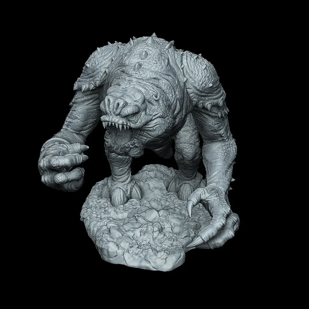 Rancor from Return Of The Jedi - 3D Printable