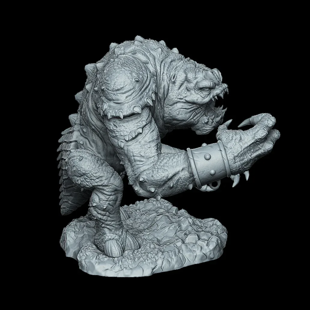 Rancor from Return Of The Jedi - 3D Printable