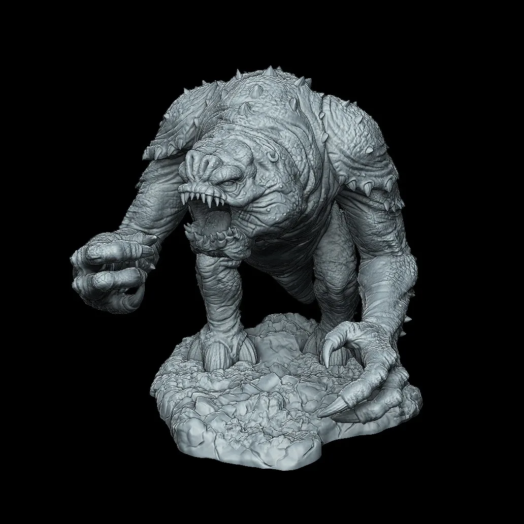 Rancor from Return Of The Jedi - 3D Printable