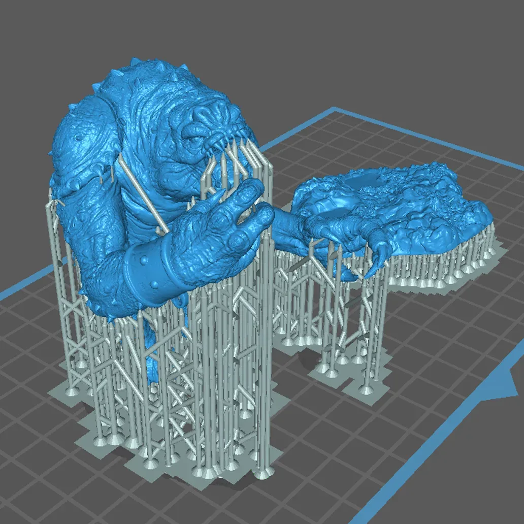 Rancor from Return Of The Jedi - 3D Printable