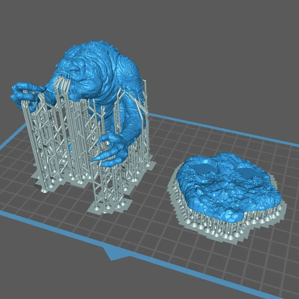 Rancor from Return Of The Jedi - 3D Printable