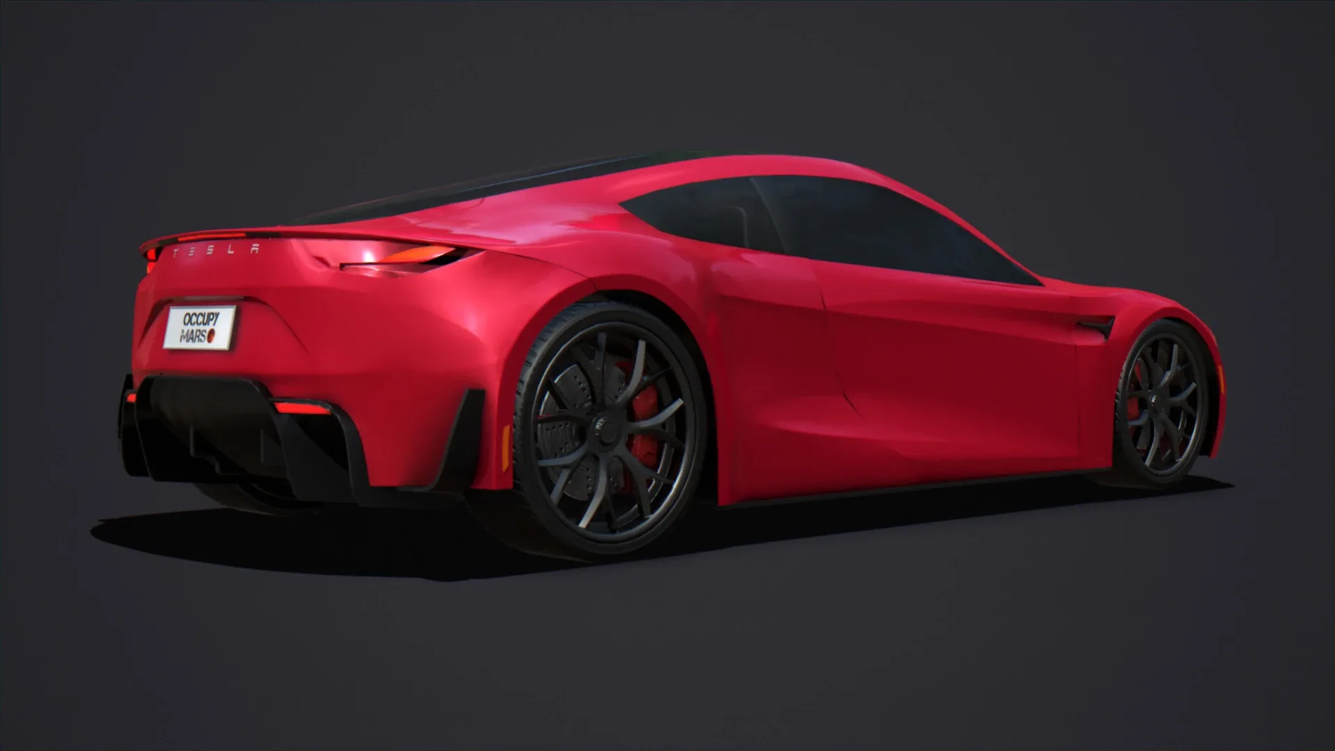 Tesla Roadster 2020 with Interior
