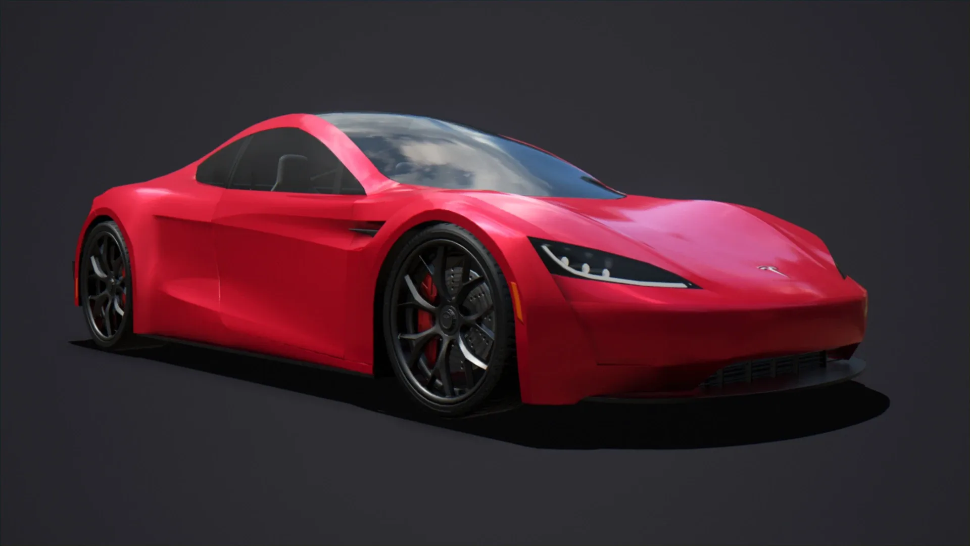 Tesla Roadster 2020 with Interior