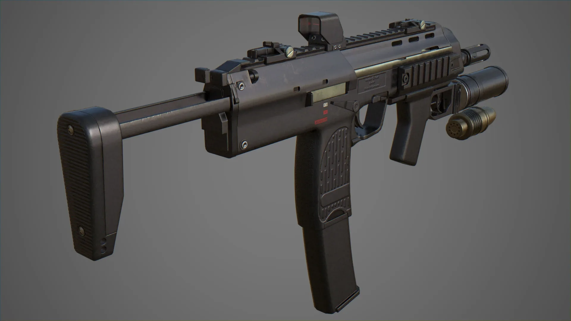 Heckler and Koch MP7A2 with GP-25 Launcher