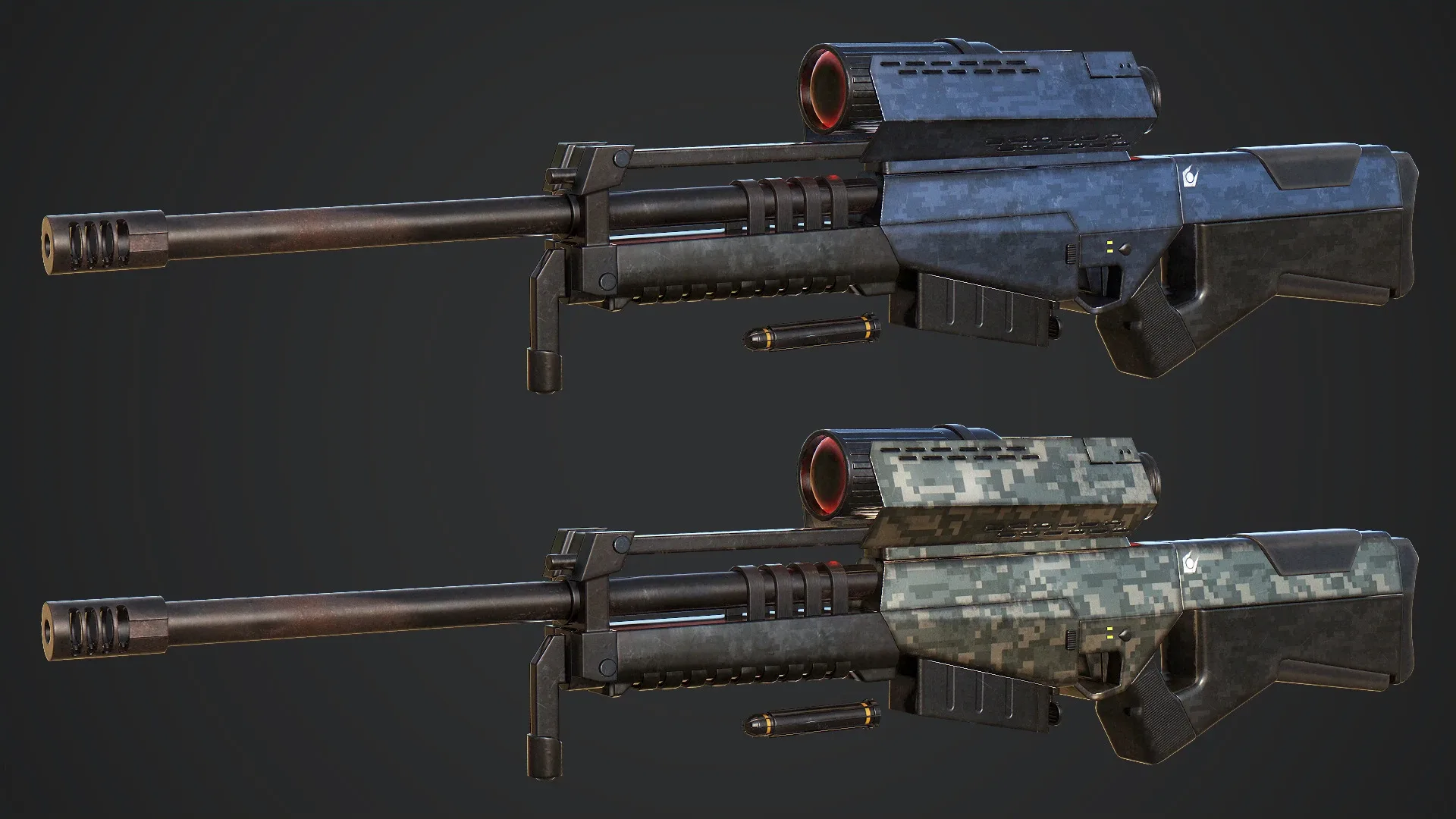 Combine Sniper Rifle from Half Life