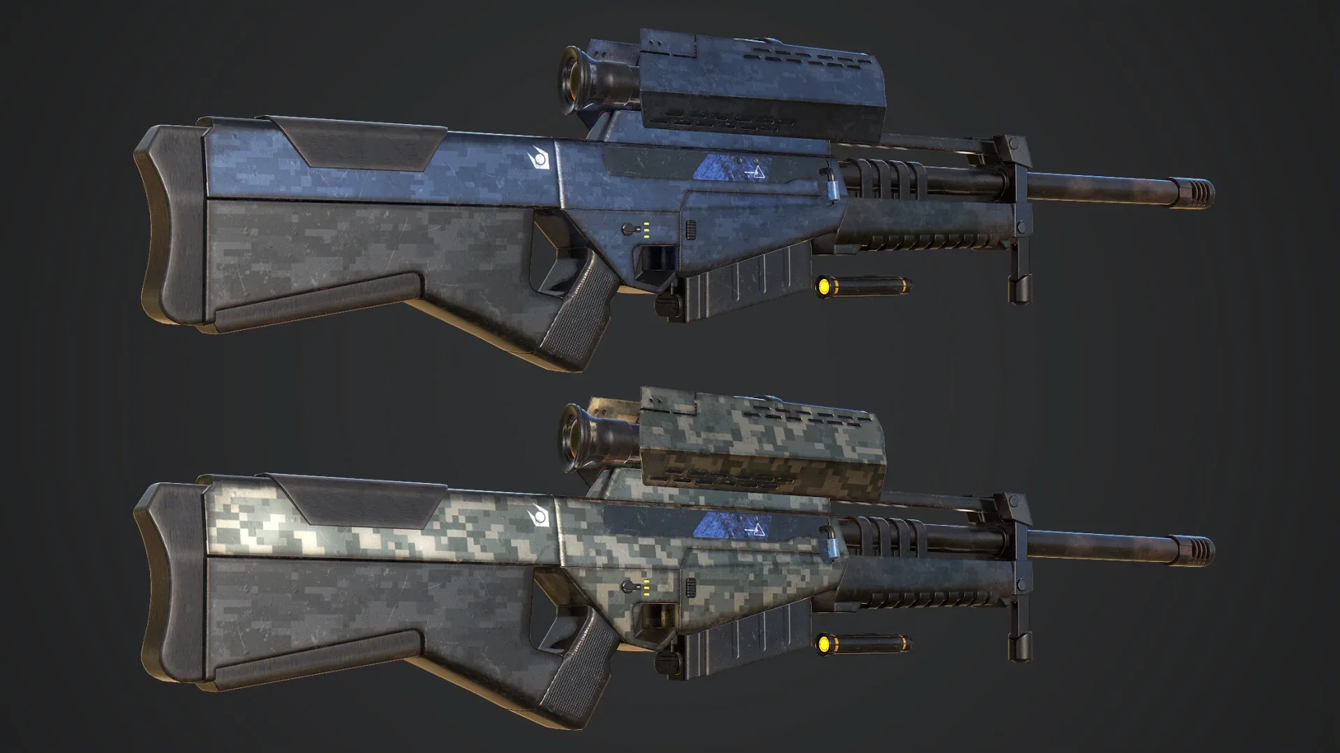 Combine Sniper Rifle from Half Life