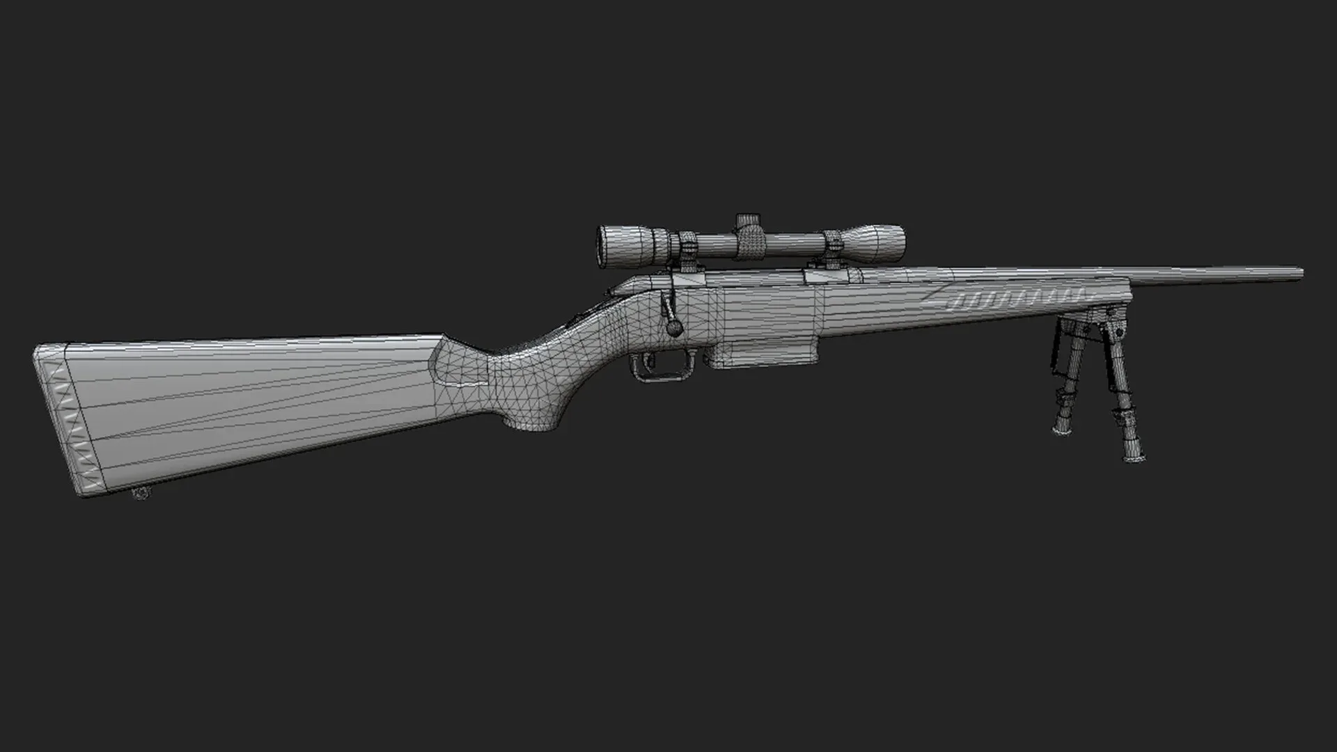 Sniper Ruger American Rifle - Vortex Crossfire 2