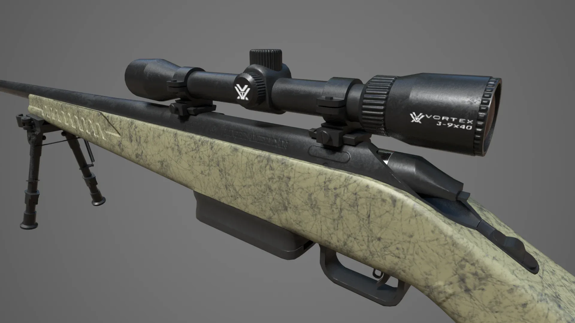 Sniper Ruger American Rifle - Vortex Crossfire 2