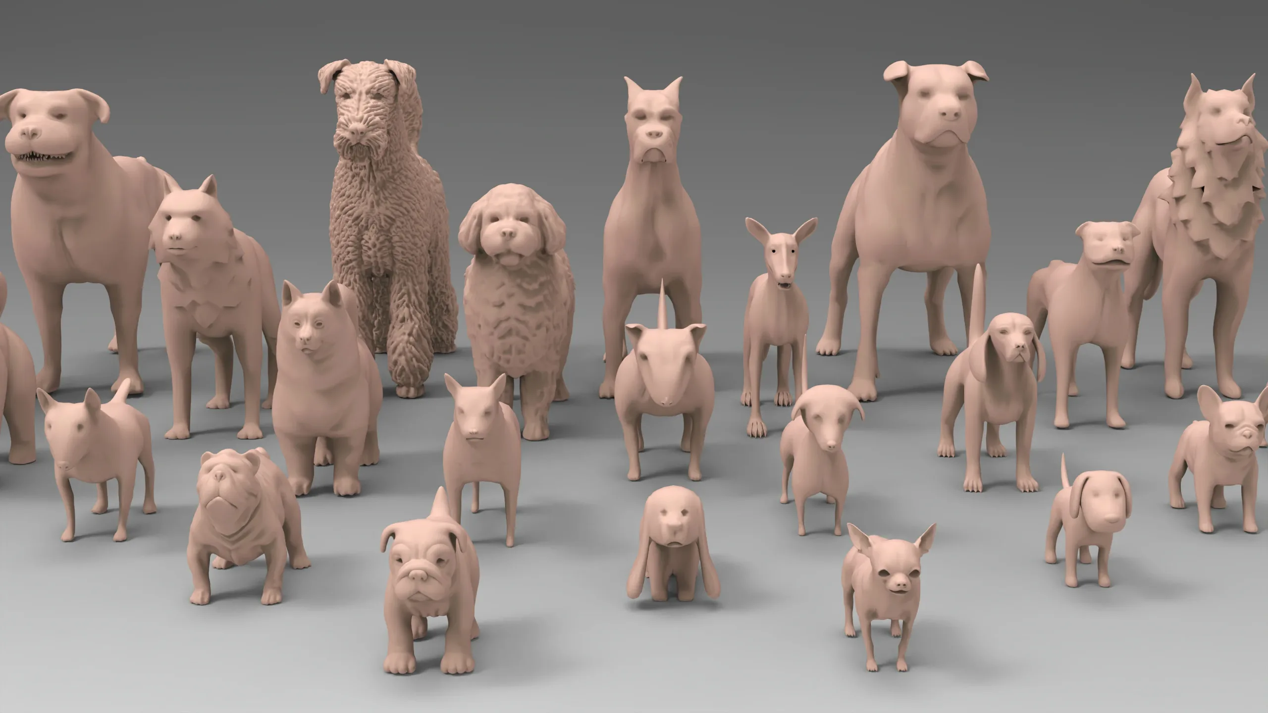 25 Basemesh dog collection 2