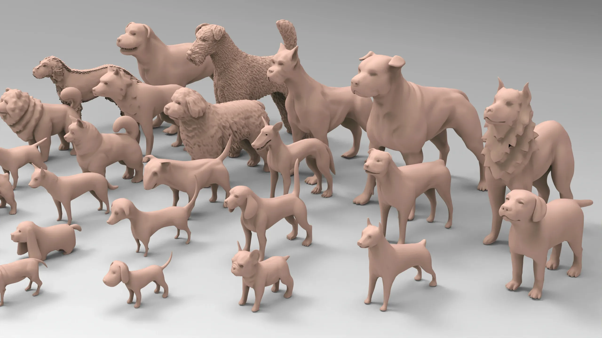 25 Basemesh dog collection 2