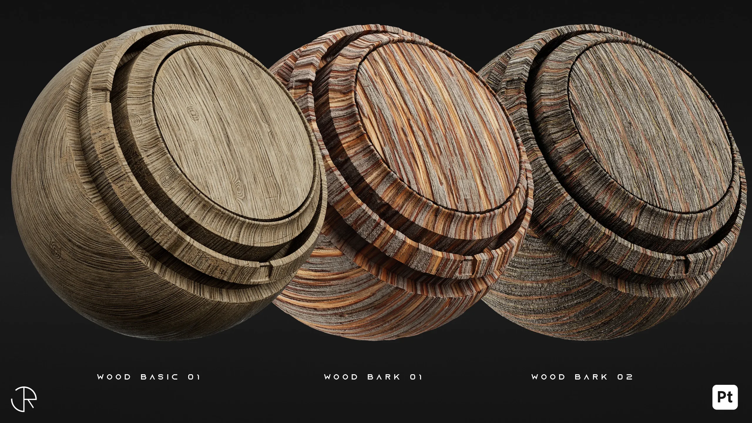 Ultimate Wood Smart Materials for Substance 3d painter