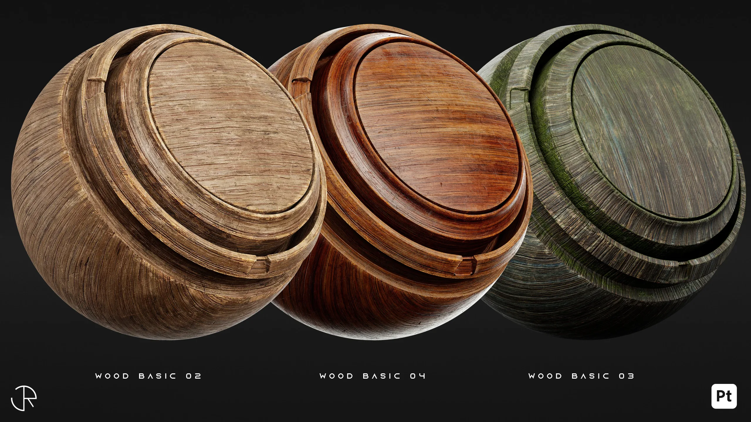 Ultimate Wood Smart Materials for Substance 3d painter