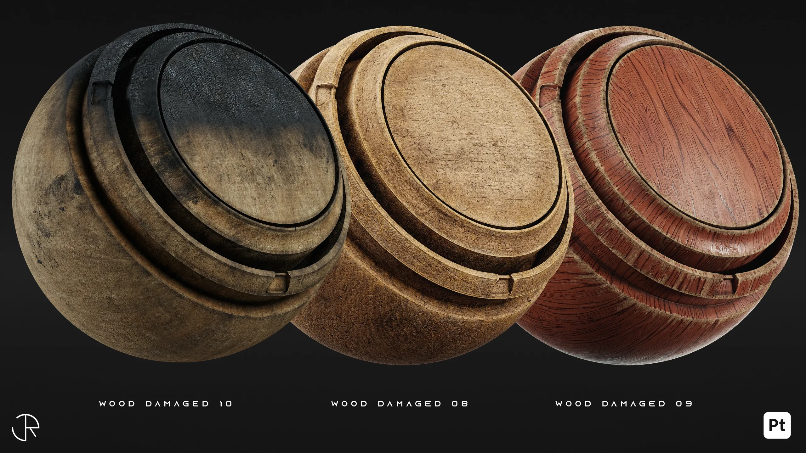 Ultimate Wood Smart Materials for Substance 3d painter