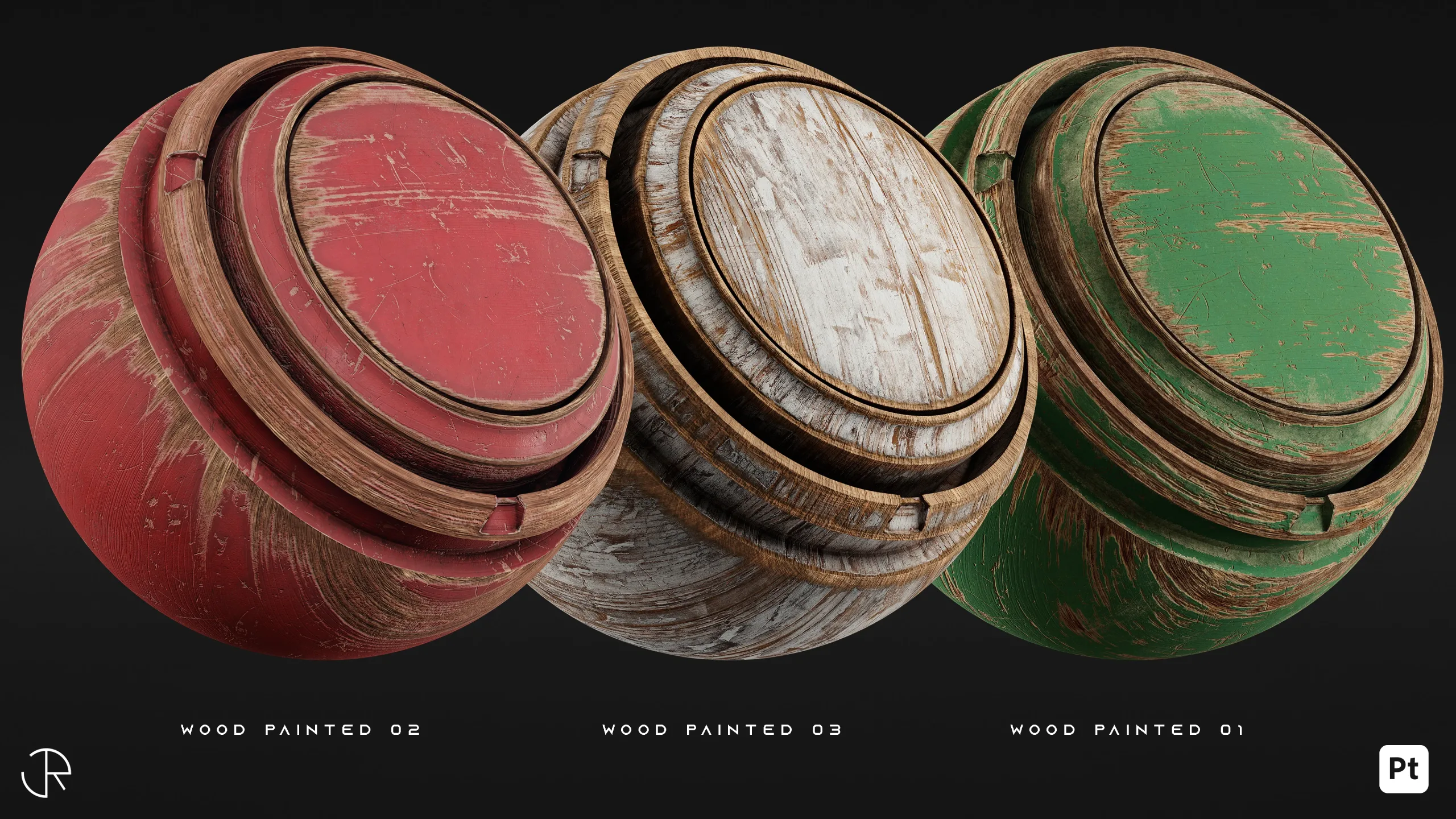 Ultimate Wood Smart Materials for Substance 3d painter