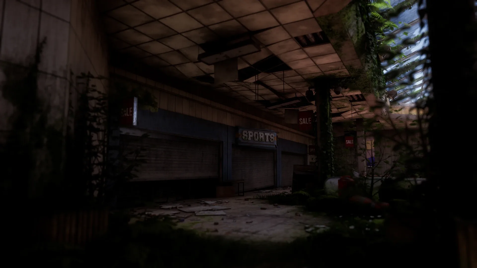 Abandoned Shopping Mall - Unreal Engine