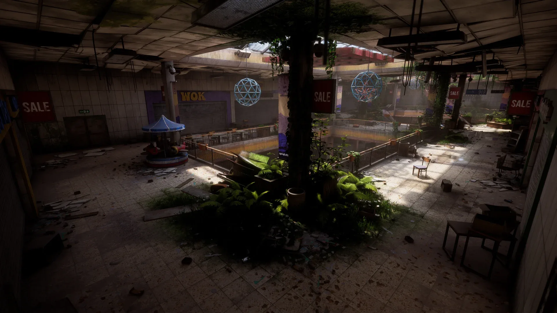 Abandoned Shopping Mall - Unreal Engine