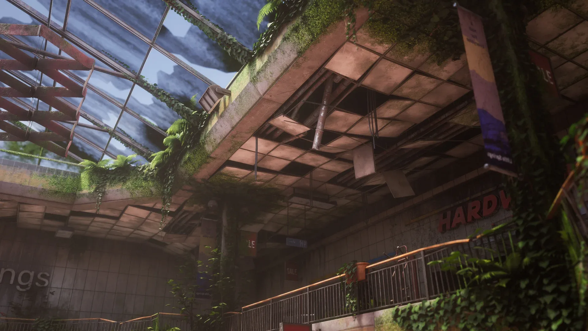 Abandoned Shopping Mall - Unreal Engine