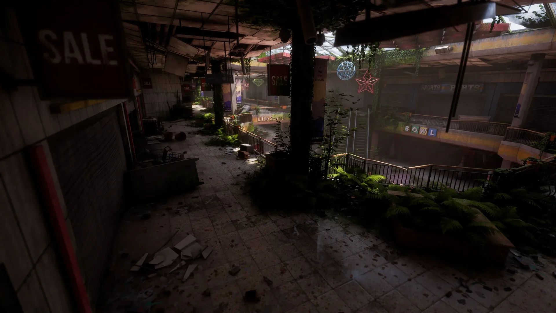 Abandoned Shopping Mall - Unreal Engine