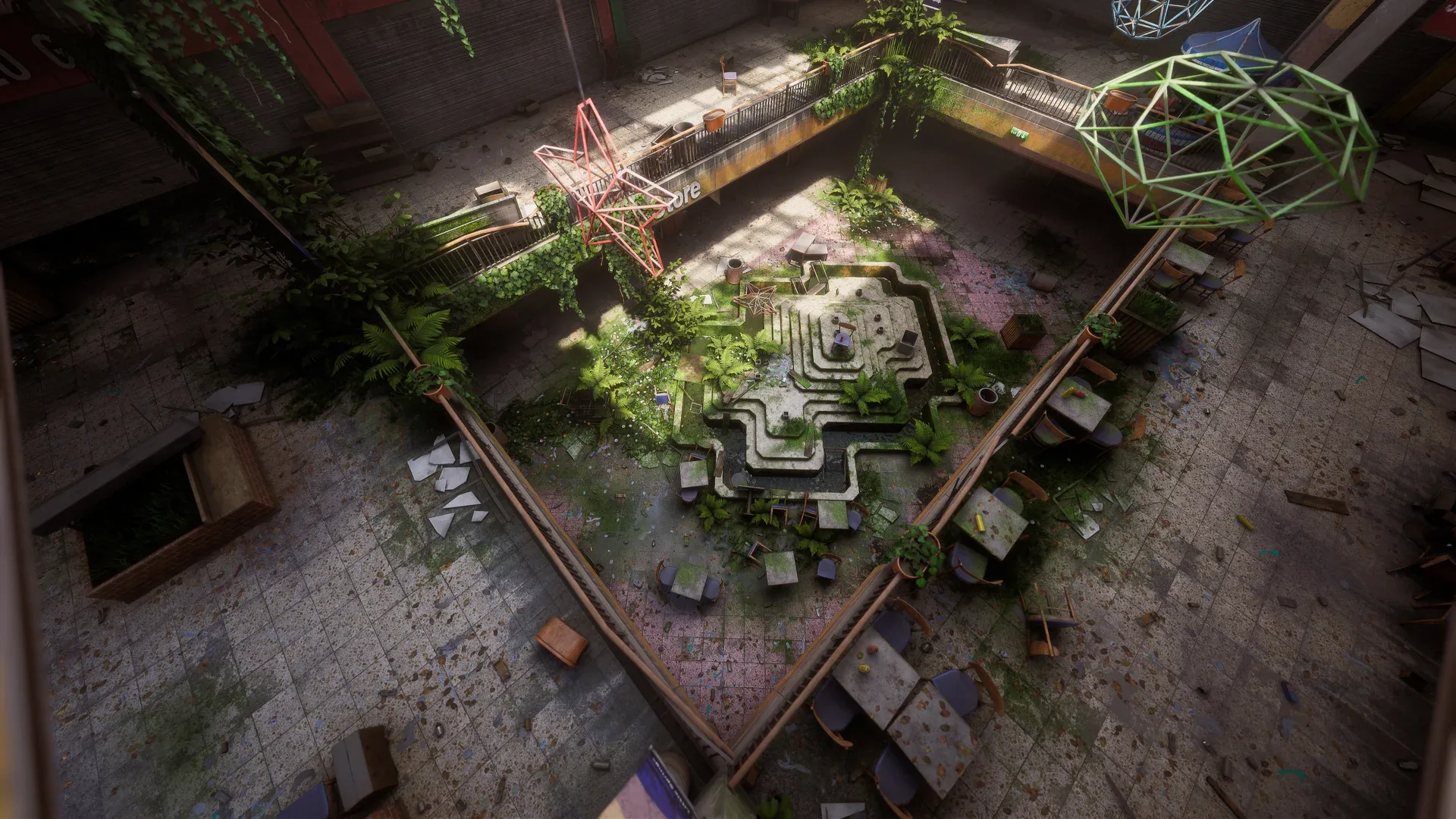 Abandoned Shopping Mall - Unreal Engine