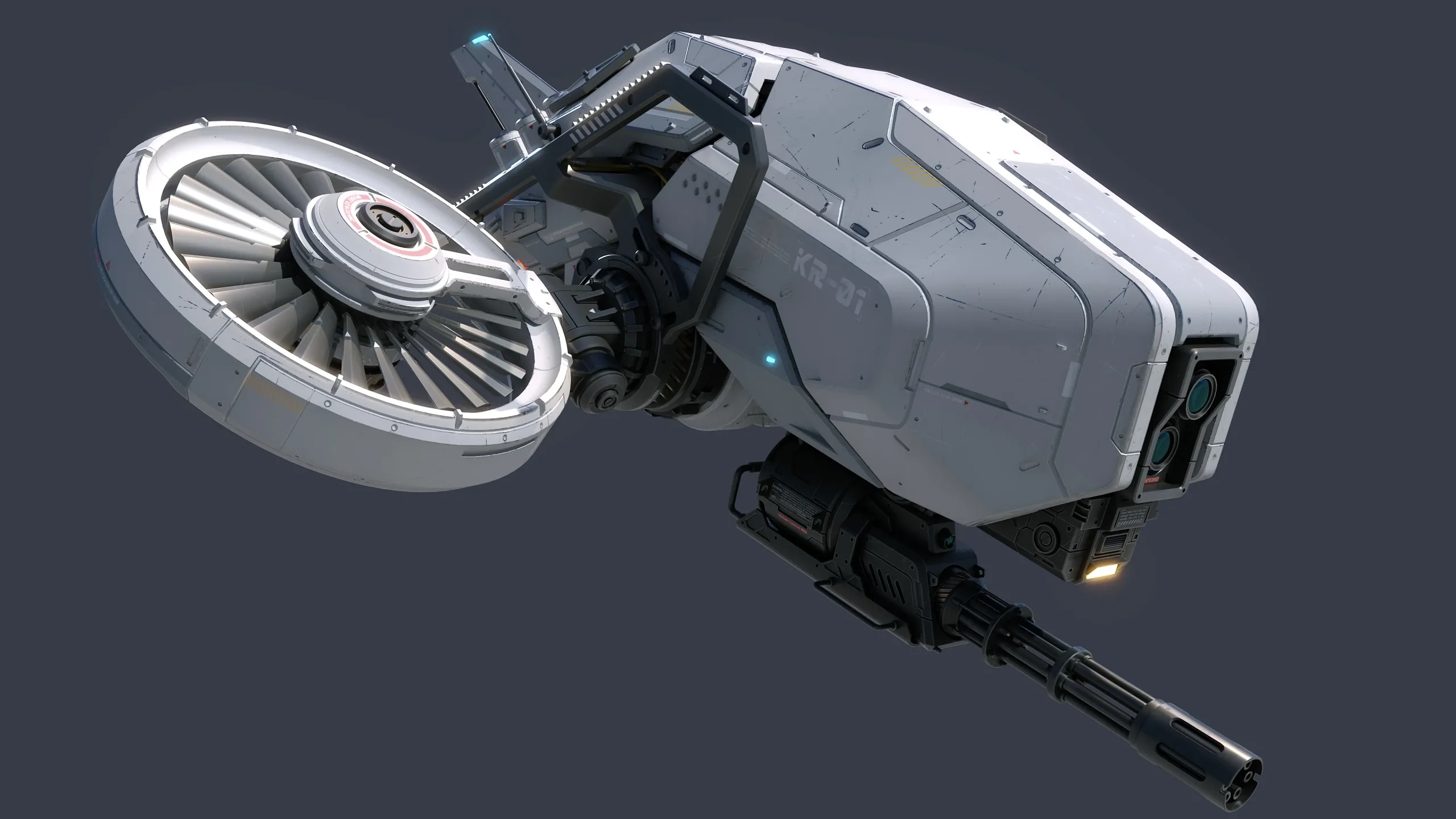 Sci-Fi Vehicle Series-Drone 01