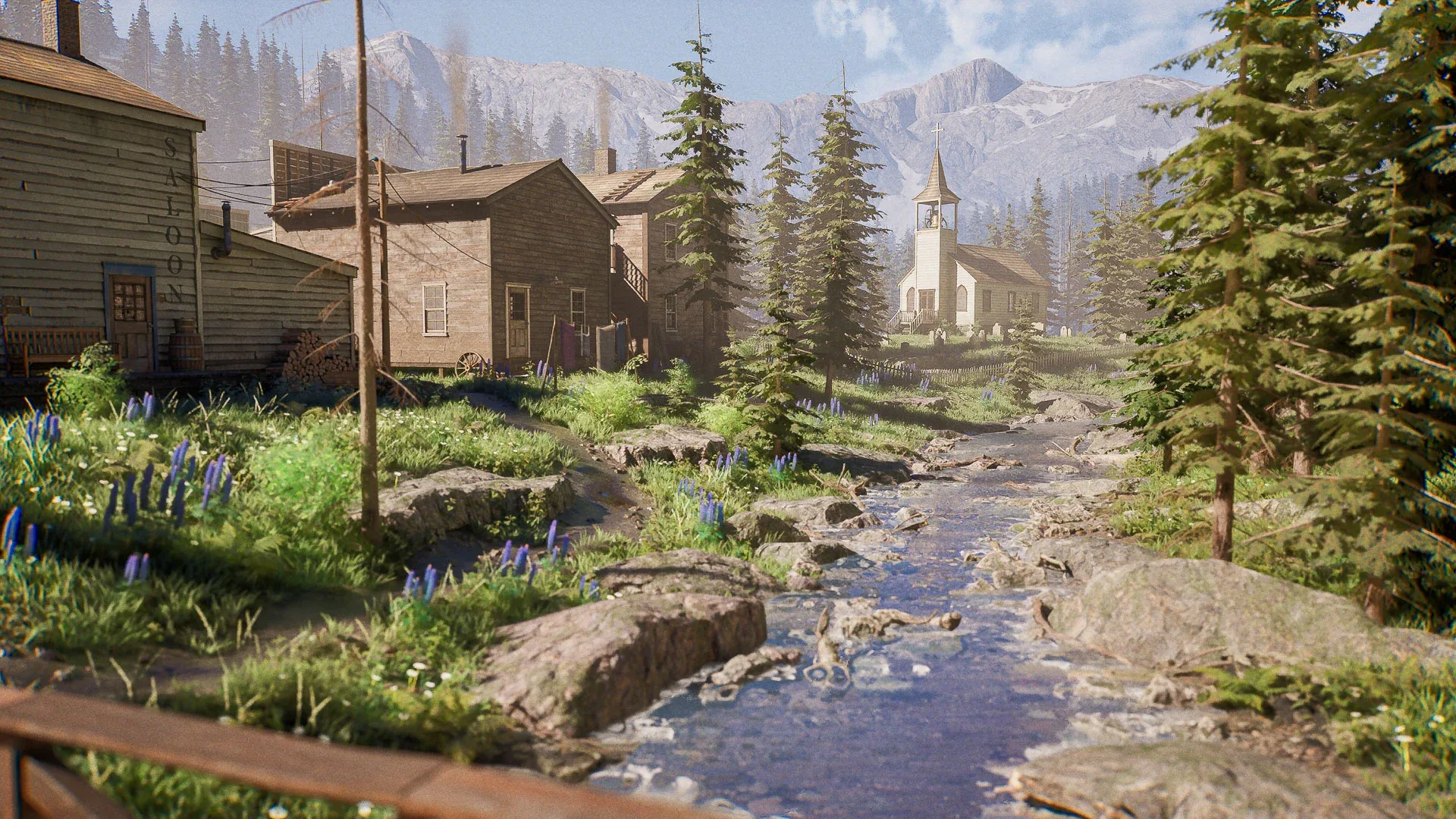 Western Town - Unreal Engine