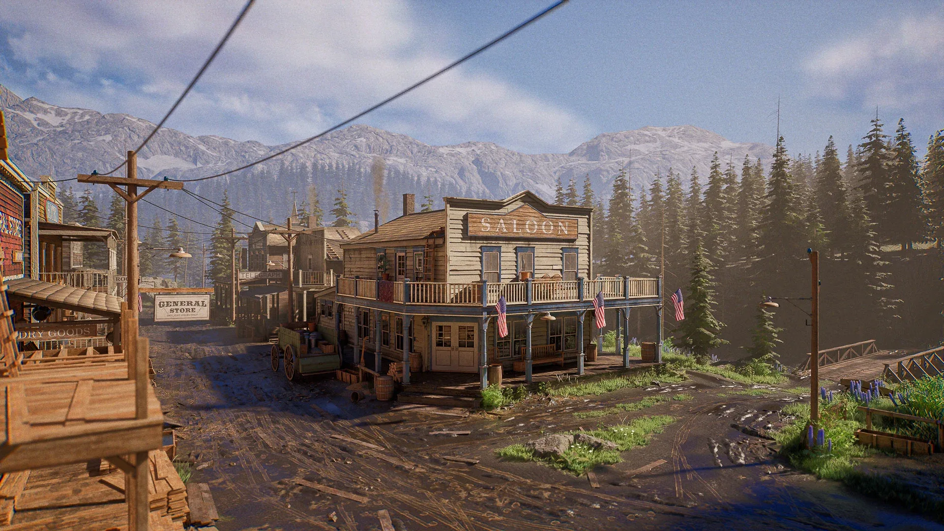 Western Town - Unreal Engine