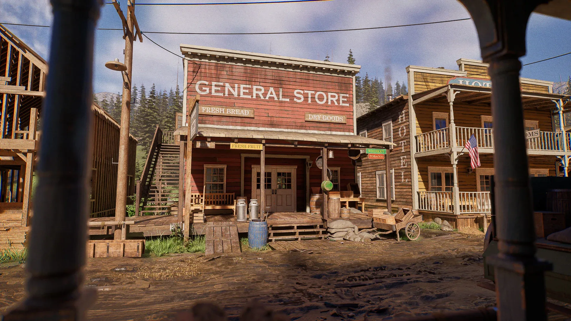 Western Town - Unreal Engine