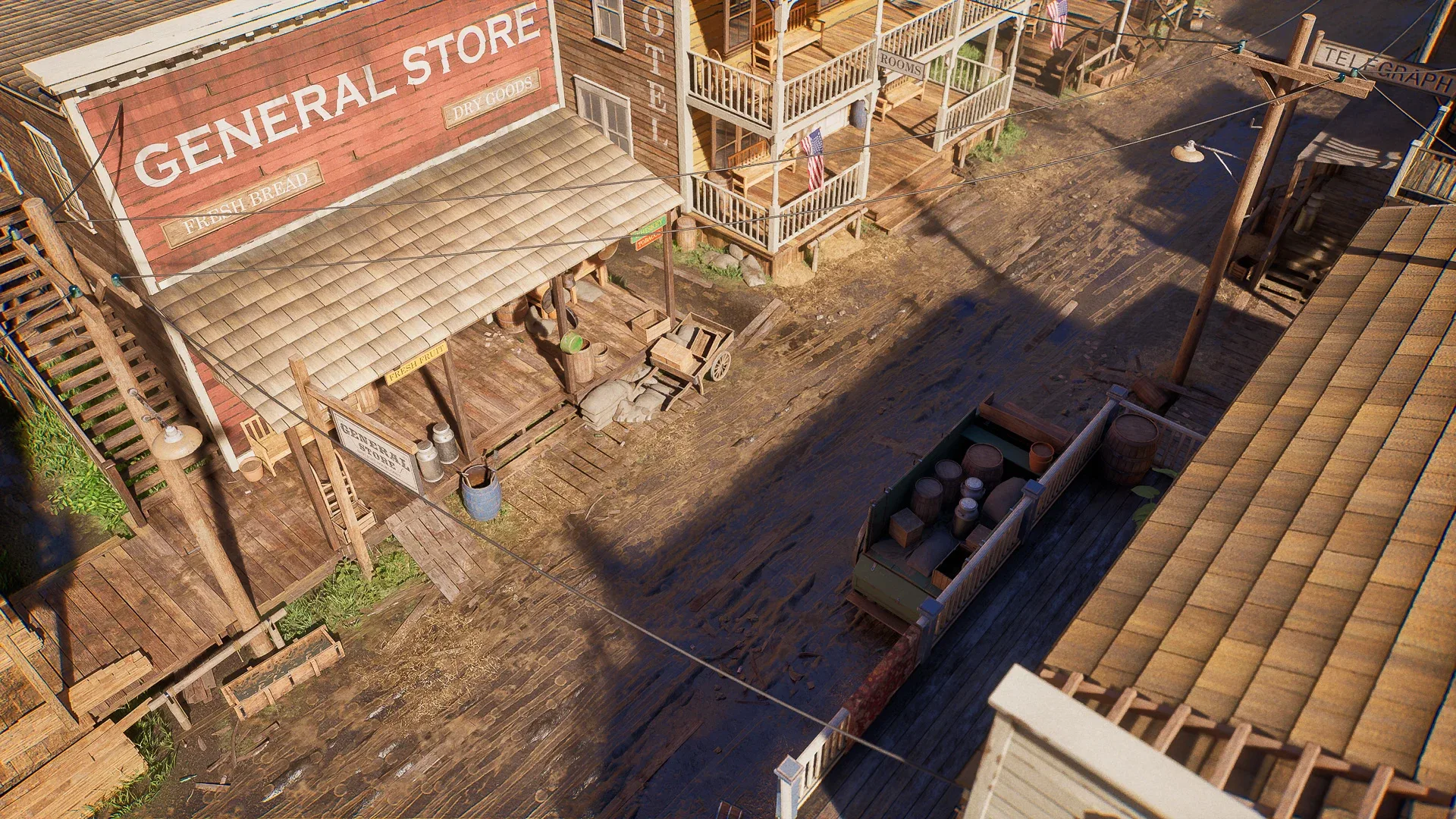 Western Town - Unreal Engine