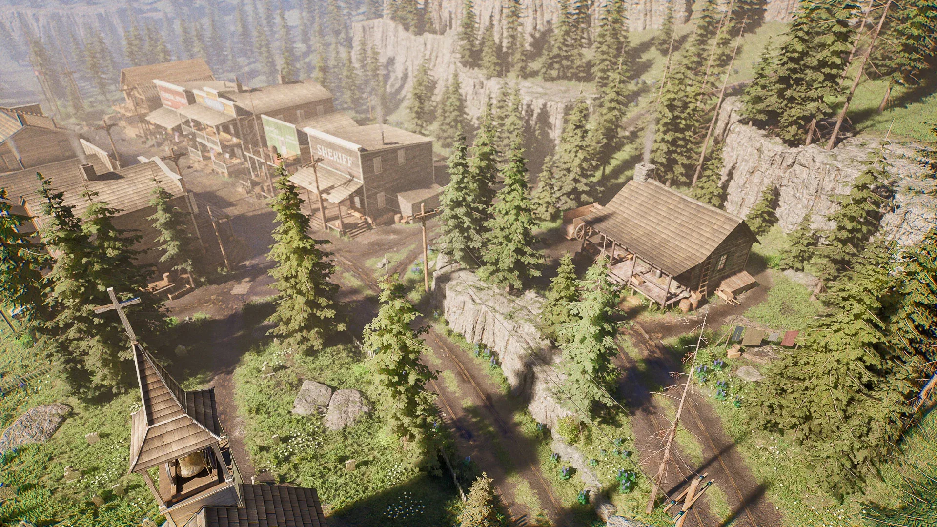 Western Town - Unreal Engine
