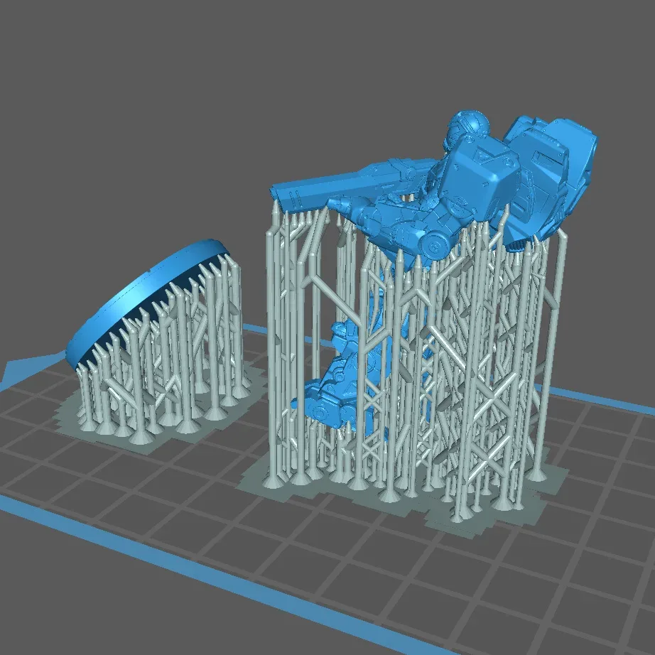 3D Printable- Earth Federation Stealth Mech