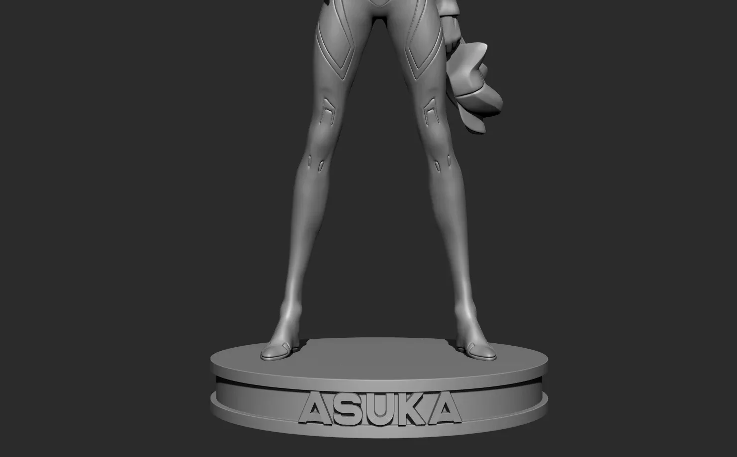 Asuka langley - evangelion 3D print model