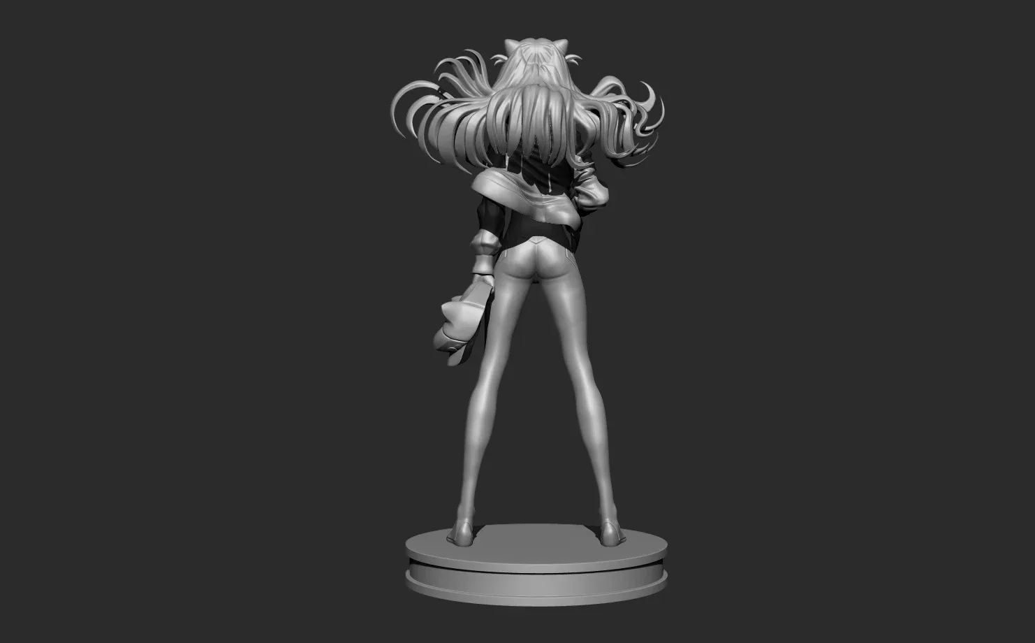 Asuka langley - evangelion 3D print model